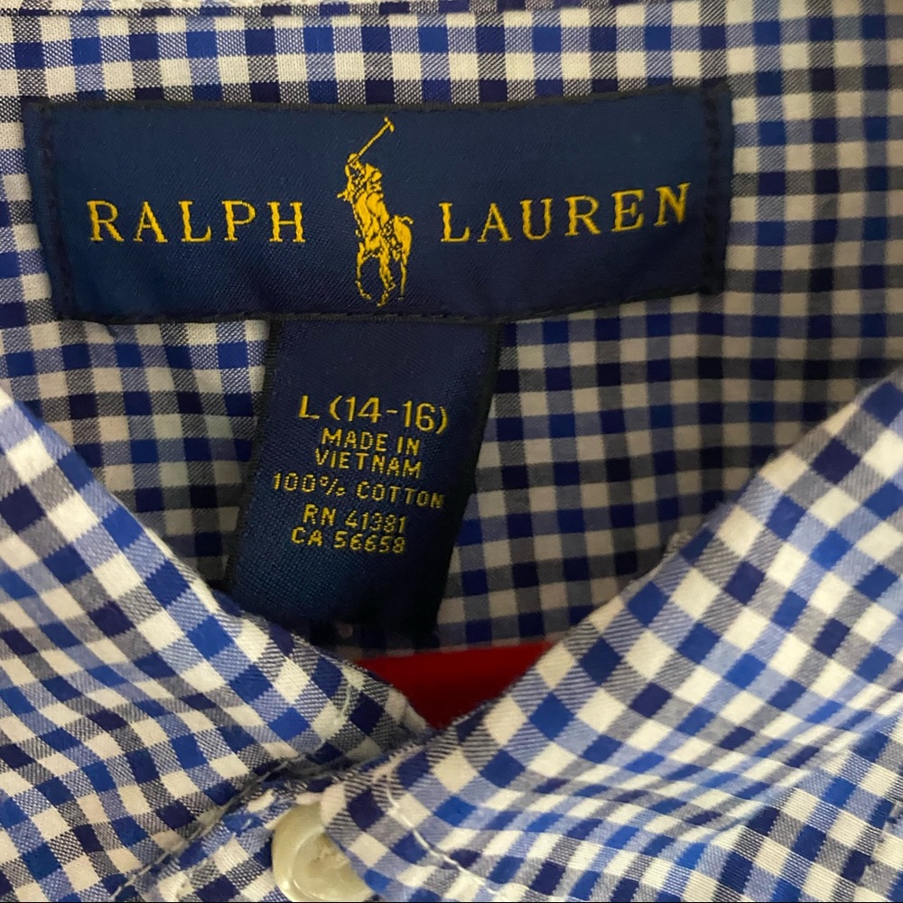 New Ralph Lauren button up shirt long sleeve